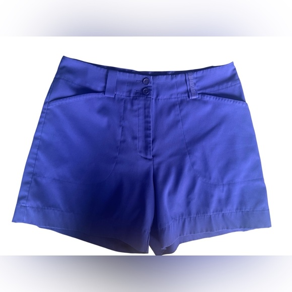 Ladies Nike Golf Dri-Fit Purple Shorts Size 8 - Picture 1 of 8